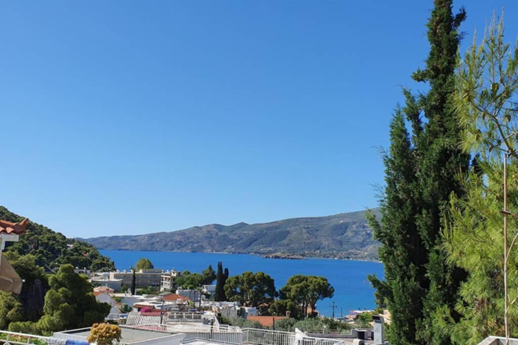 Aegean Summer House Poros Town Bagian luar foto